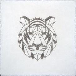 Betonbild „TIGER“ 