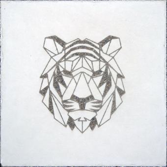 Betonbild „TIGER“ 